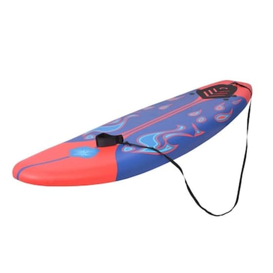 Σανίδα Surf VidaXL 170 cm - Μπλε/Κόκκινο image 2