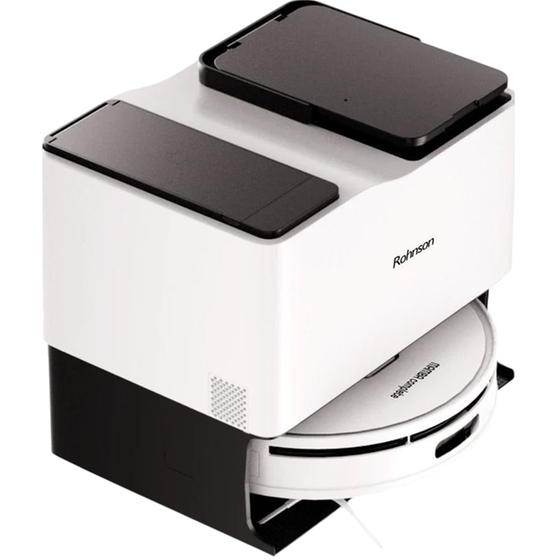 ROHNSON MAMBA RM-05 για Σκούπισμα και Σφουγγάρισμα με Χαρτογράφηση Χώρου Λευκό Σκούπα Ρομπότ image 3