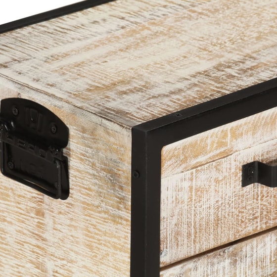 Έπιπλο Τηλεόρασης VidaΧL Ξύλινο 110x30x41cm - Γκρι/Μαύρο image 4