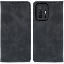 Θήκη Xiaomi Xiaomi 11T/Xiaomi 11T Pro - Sonique Βιβλίο Vintage Magnet - Μαύρο