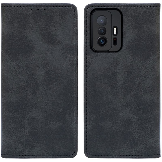 Θήκη Xiaomi Xiaomi 11T/Xiaomi 11T Pro - Sonique Βιβλίο Vintage Magnet - Μαύρο image 0