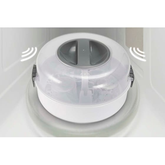 Alecto BW-04 Βρεφικός Αποστειρωτής για 4 Μπιμπερό για Φούρνο Μικροκυμάτων image 4
