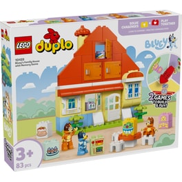 LEGO® DUPLO® Bluey: Bluey's Family House with Memory Game (10459)