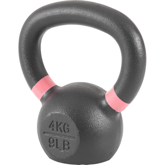 Kettlebell Κλασσικό 4 kg Amila 44680 από Μαντέμι - Μαύρο/ Ροζ image 2