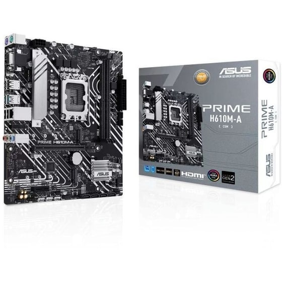 Asus Prime H610M-A-CSM Intel H610 Micro ATX με Socket Intel 1700 image 5