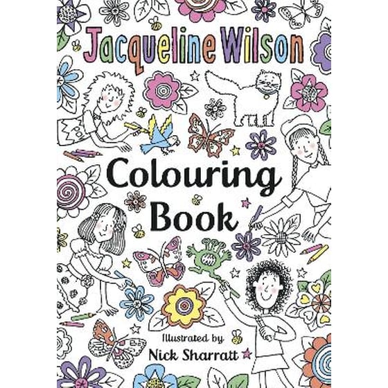 Jacqueline Wilson Colouring Book image 0