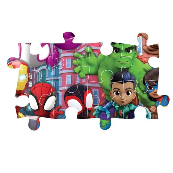 Παιδικό Παζλ Clementoni Maxi Super Color Marvel Spidey Και Οι Απίθανοι Φίλοι Του (24 Κομμάτια) image 4