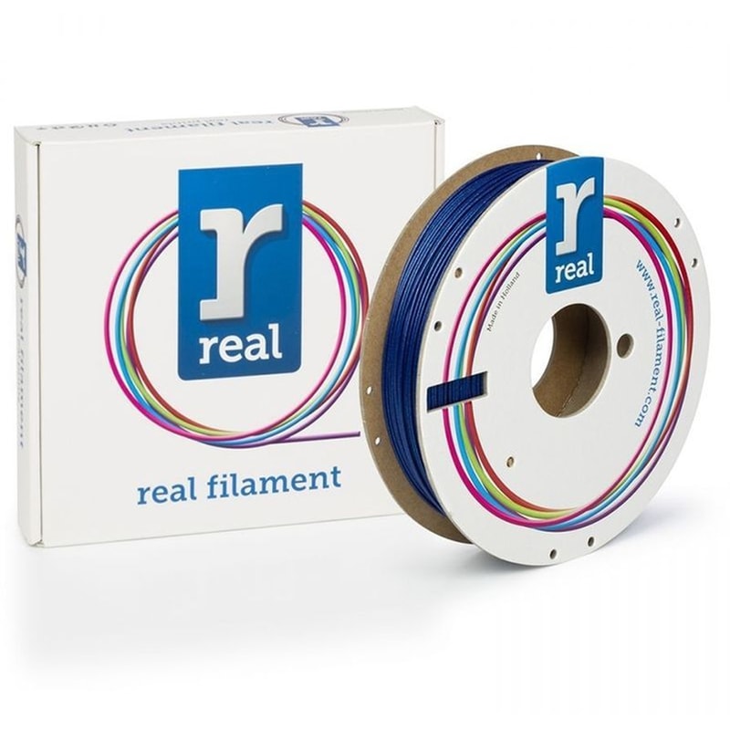 REAL FILAMENTS REAL FILAMENTS νήμα 3D εκτυπωτή PLA Sparkle - 0.5kg 1.75mm - Μπλε