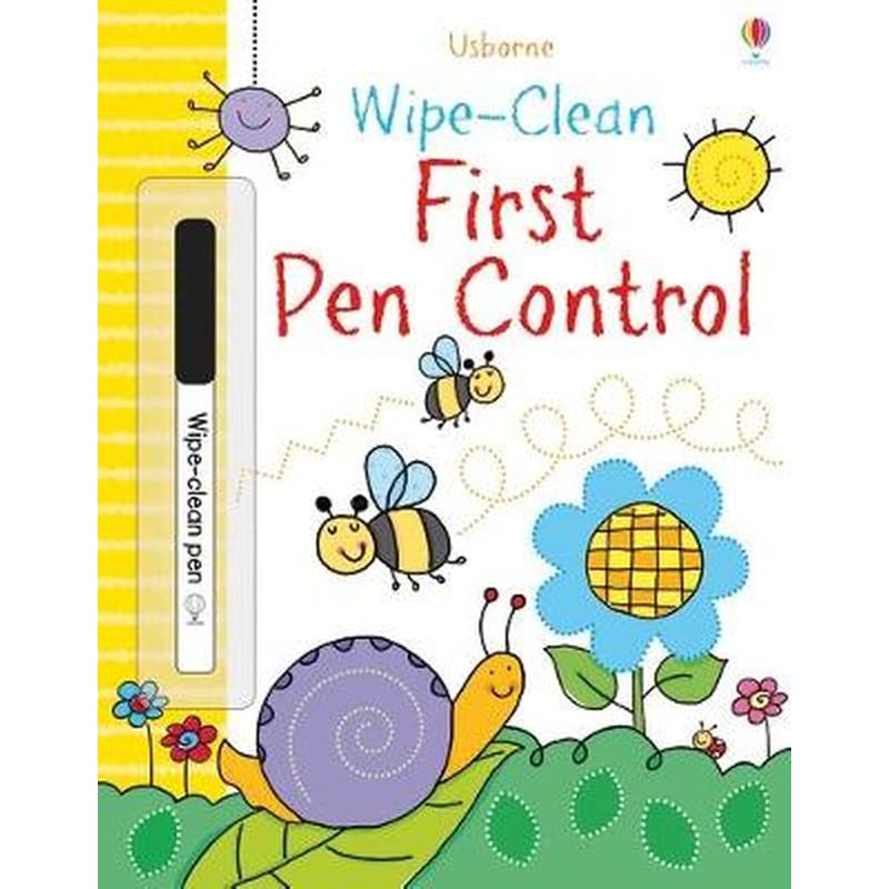 Wipe-clean First Pen Control Sam Smith Usborne Publishing Ltd