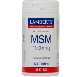 Ειδικό Συμπλήρωμα Διατροφής Lamberts Msm 1000mg - 120 ταμπλέτες
