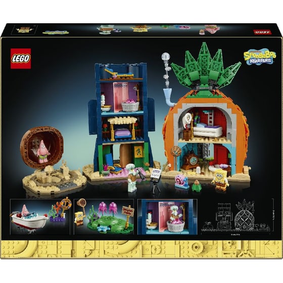 LEGO® Icons SpongeBob SquarePants: Bikini Bottom (11386) image 3