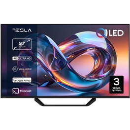 Tesla QLED 50" 4K Smart Τηλεόραση Q50E665BUV