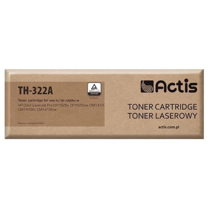 ACTIS Toner Συμβατό Actis Th-322a Hp Ce322a Lj 1525/1415