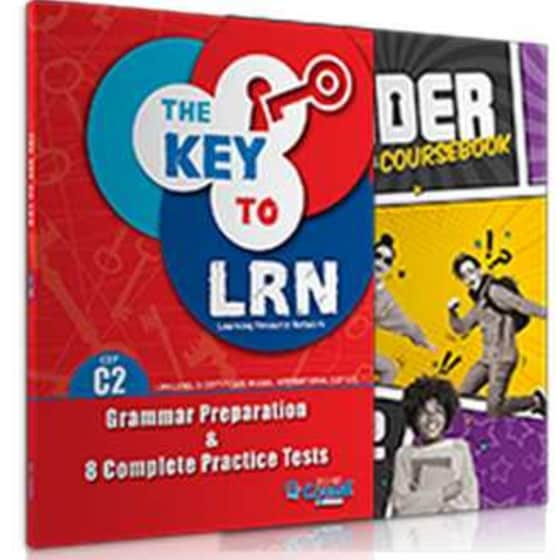 The Key to Lrn C2, Grammar Preparation, 8 Complete Practice Tests - Pack image 0