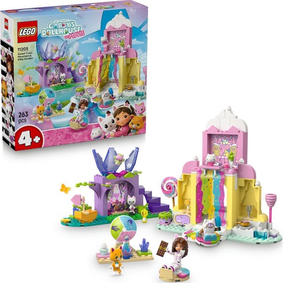 LEGO® Το Κουκλόσπιτο της Γκάμπι Το Βουνό των Ζαχαρωτών & Ο Γατόκηπος (11205) image 6