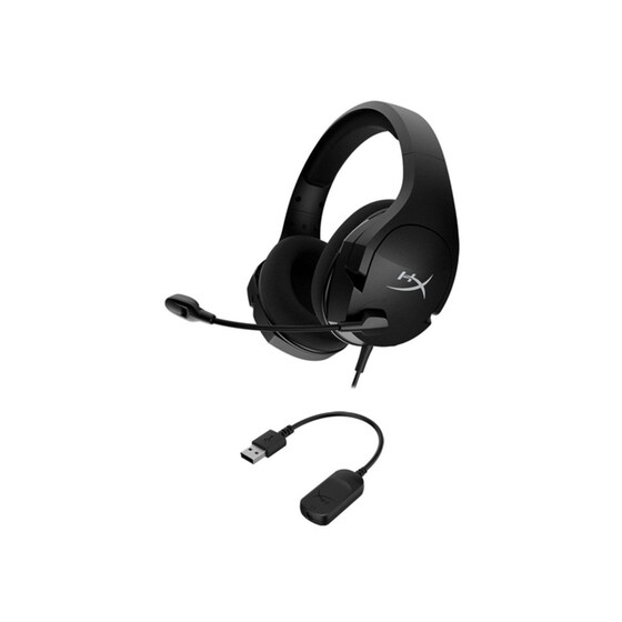 HyperX Cloud Core Gaming Ενσύρματα Ακουστικά 3.5mm Μαύρα με USB Sound Card image 4