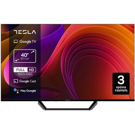Tesla LED 40" Full HD Google TV Τηλεόραση 40E655BFS