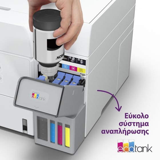 Epson EcoTank L6376 Εγχρωμο Πολυμηχάνημα Inkjet Α4 με WiFi image 9
