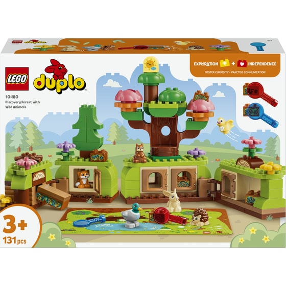 LEGO® DUPLO® Ανακαλύψεις στο Δάσος με Άγρια Ζώα (10480) image 0