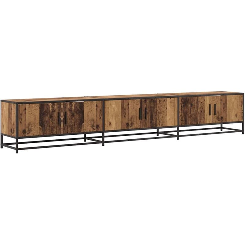Έπιπλο Τηλεόρασης VidaXL 240 x 35 x 41 cm - Παλαιωμένο Ξύλο