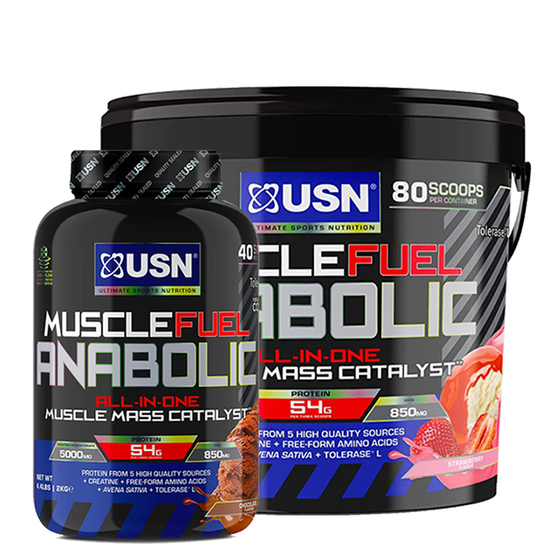 USN Πρωτεΐνη USN Muscle Fuel AnaBolic Βανίλια - 2kg