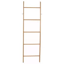 Κρεμάστρα Σκάλα Spitishop από Bamboo F-v 140807 44x4x170 cm - Καφέ