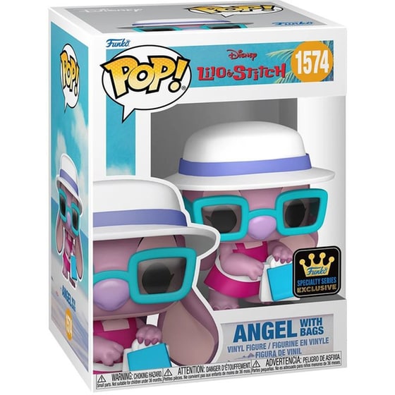 Funko Pop! Disney: Lilo & Stitch - Angel with Bags (Special Edition) #1574 Vinyl Figure image 1