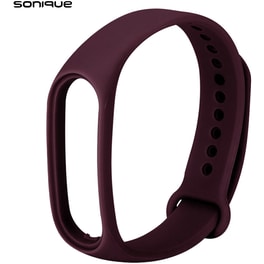 Λουράκι Sonique Σιλικόνης για Xiaomi Smart Band 7 - Μπορντό