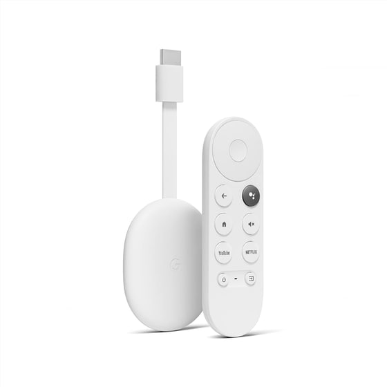 Media Player Google Chromecast GA03131-DE  + Google TV 8GB HD - Λευκό image 0