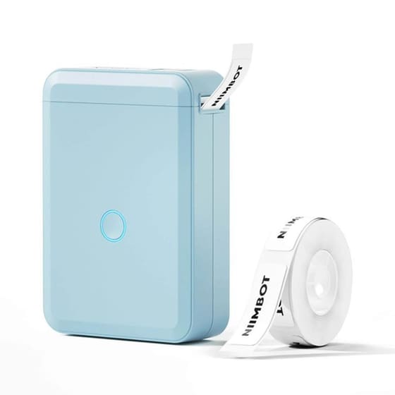 NIIMBOT D110 Έχρωμος Εκτυπωτής Thermal Ετικετών με Bluetooth - Μπλε image 1