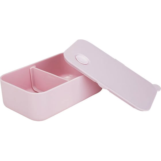 Φαγητοδοχείο Estia Πλαστικό 1000ml Με Χωρίσματα Homely Rose Quartz image 1
