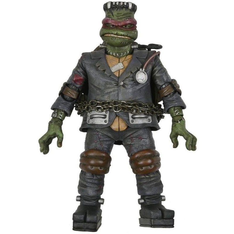 Φιγούρα NECA Universal Monsters X Teenage Mutant Ninja Turtles Raphael as Frankensteins Monster 18 cm