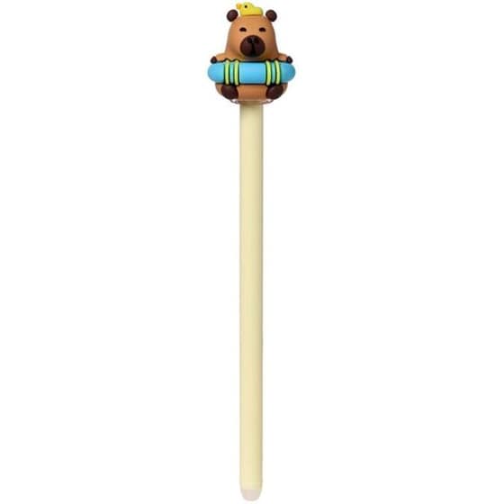 Στυλό Διαρκείας Puckator με Γόμα Topper Capybara (1 Τεμάχιο) image 2