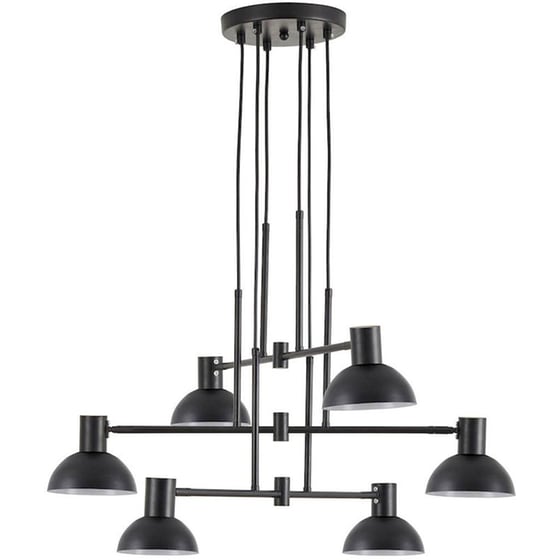 Φωτιστικό Οροφής Πολύφωτο Homelighting 77-8881 Μεταλλικό - Μαύρο image 0