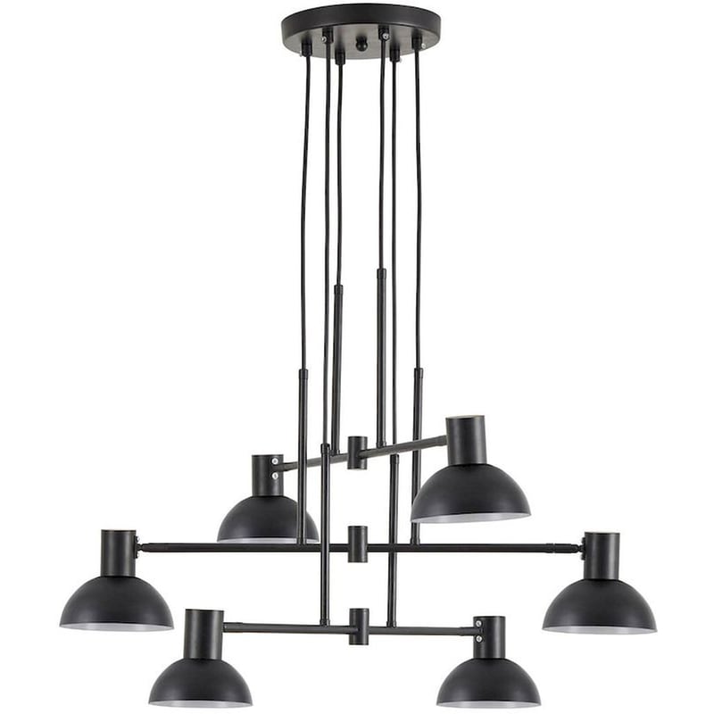 HOMELIGHTING Φωτιστικό Οροφής Πολύφωτο Homelighting 77-8881 Μεταλλικό - Μαύρο