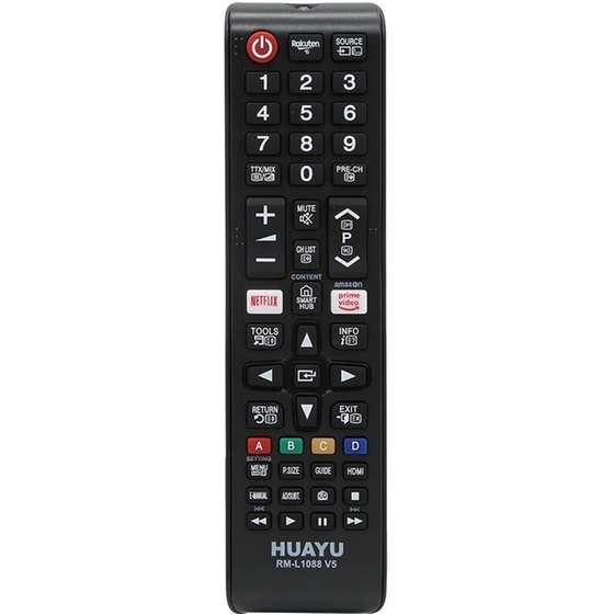Τηλεχειριστήριο Τηλεόρασης Huayu RM-L1088 για Samsung - Μαύρο image 0