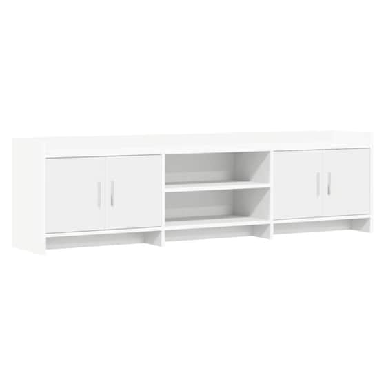 Έπιπλο Τηλεόρασης VidaXL 168 x 33 x 47 cm - Λευκό image 0