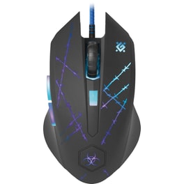 Defender GM-020L Forced RGB Μαύρο Gaming Ενσύρματο Ποντίκι