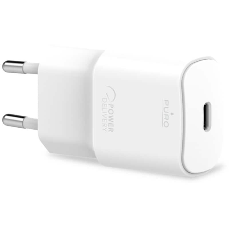 Φορτιστής πρίζας Puro 20 W - Λευκό