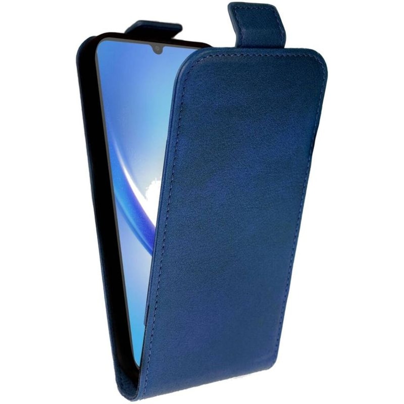 ROSSO Θήκη Samsung Galaxy A34 - Rosso Element Vertical Flip Case - Blue