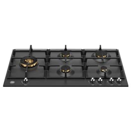 BERTAZZONI P905LHERNE  90 cm Μαύρο Εστία Αερίου Αυτόνομη