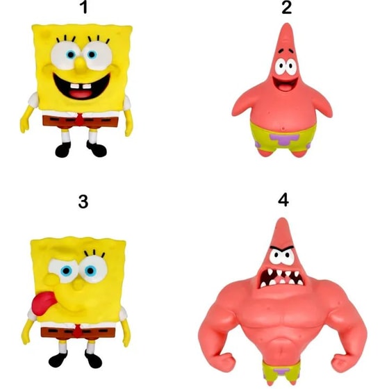 Φιγούρα Just Toys Monsterflex Spongebob Blind Box image 1
