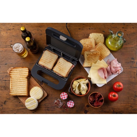 ARIETE 1971 Breakfast 750W Μαύρη Τοστιέρα image 5
