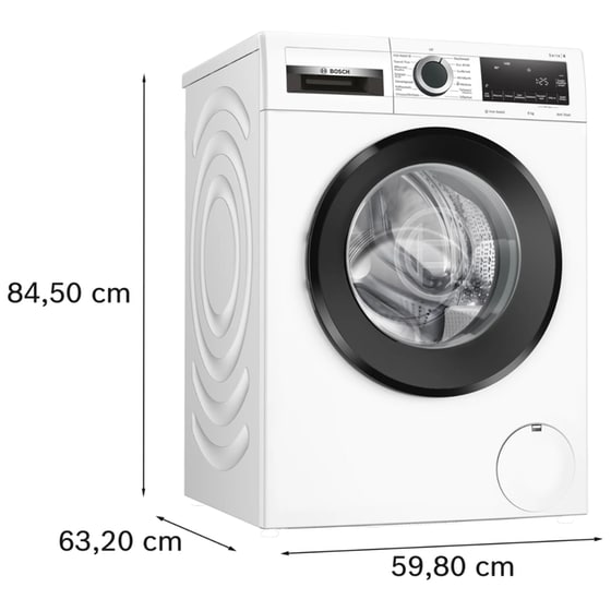 BOSCH WGG244ZPGR 9 kg 1.400 Στροφές Λευκό Πλυντήριο Ρούχων image 6