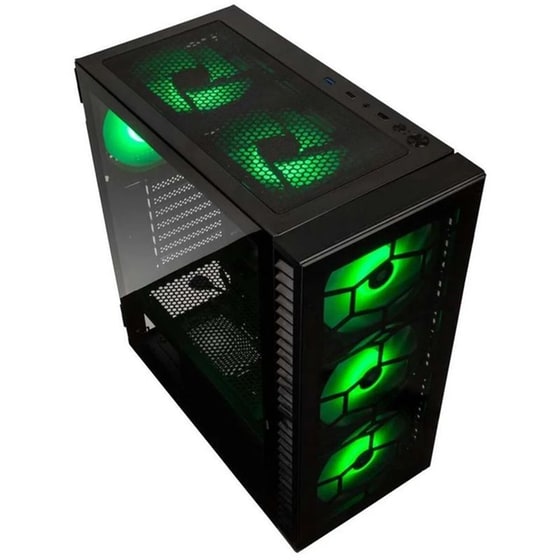 Κουτί Desktop Kolink Observatory HF PGW-CH-KOL-109 RGB Midi-tower - Μαύρο image 2