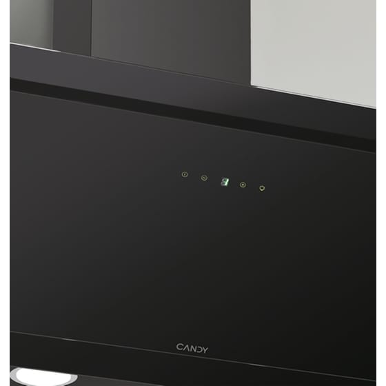 CANDY CDG6CBP8B 60 cm Μαύρο Απορροφητήρας Καμινάδα - Τζάκι image 4