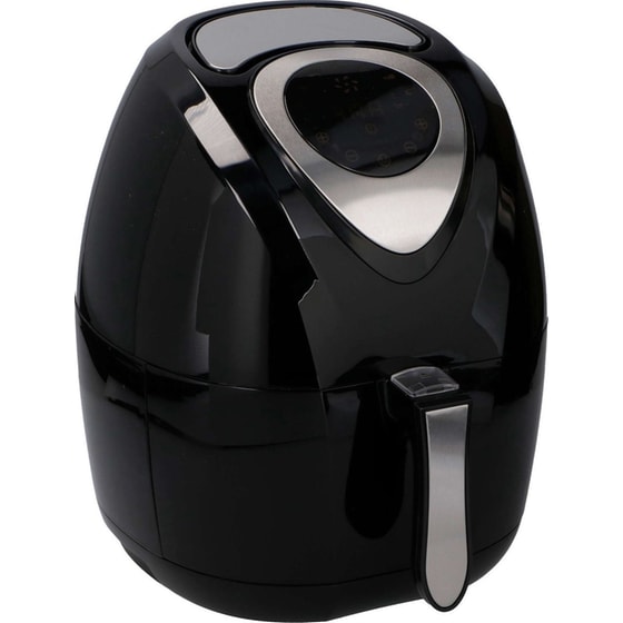 CUISINIER DELUXE 06864 με Αποσπώμενο Κάδο 1400 W 3.2 L Μαύρο Φριτέζα Αέρος image 0