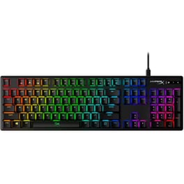 HyperX Alloy Origins PBT HX Red Gaming Μηχανικό Ενσύρματο Full Size Πληκτρολόγιο με RGB Μαύρο (US)