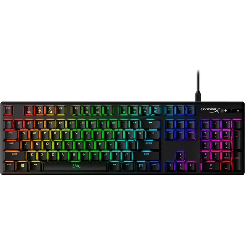 HyperX Alloy Origins PBT HX Red Gaming Πληκτρολόγιο με RGB φωτισμό (US) φωτογραφία