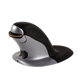 Fellowes Penguin RF Medium Ασύρματο Εργονομικό Vertical Ποντίκι Γκρι